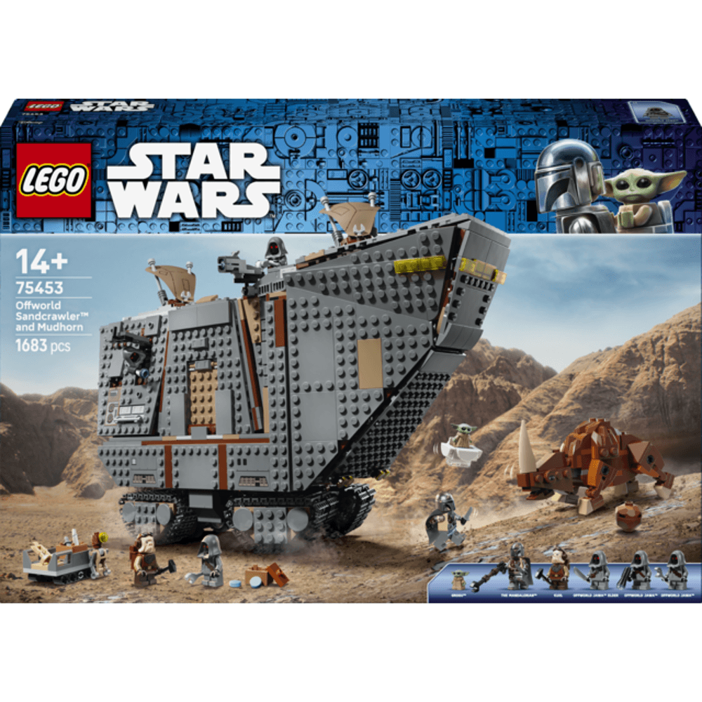 Lego Offworld Sandcrawler and Mudhorn